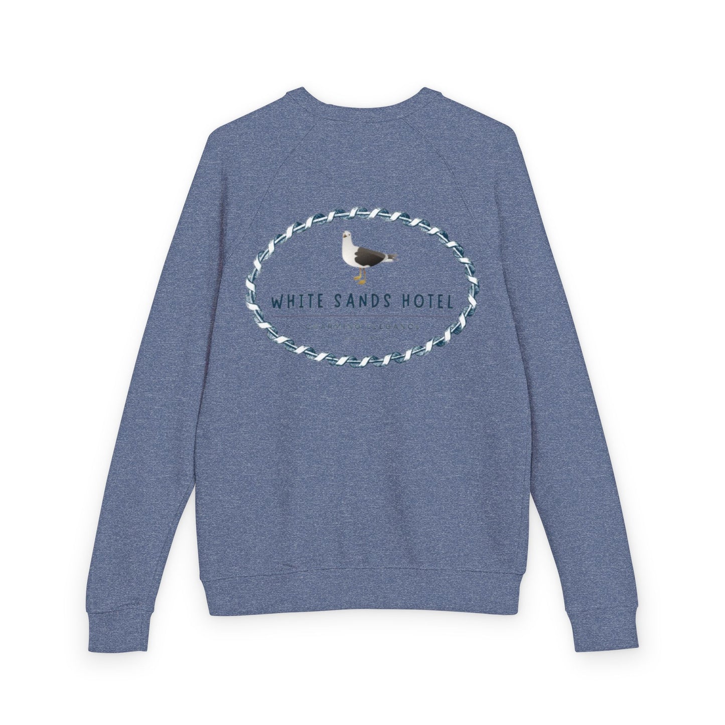 White Sands Hotel Unisex French Terry Raglan Crewneck