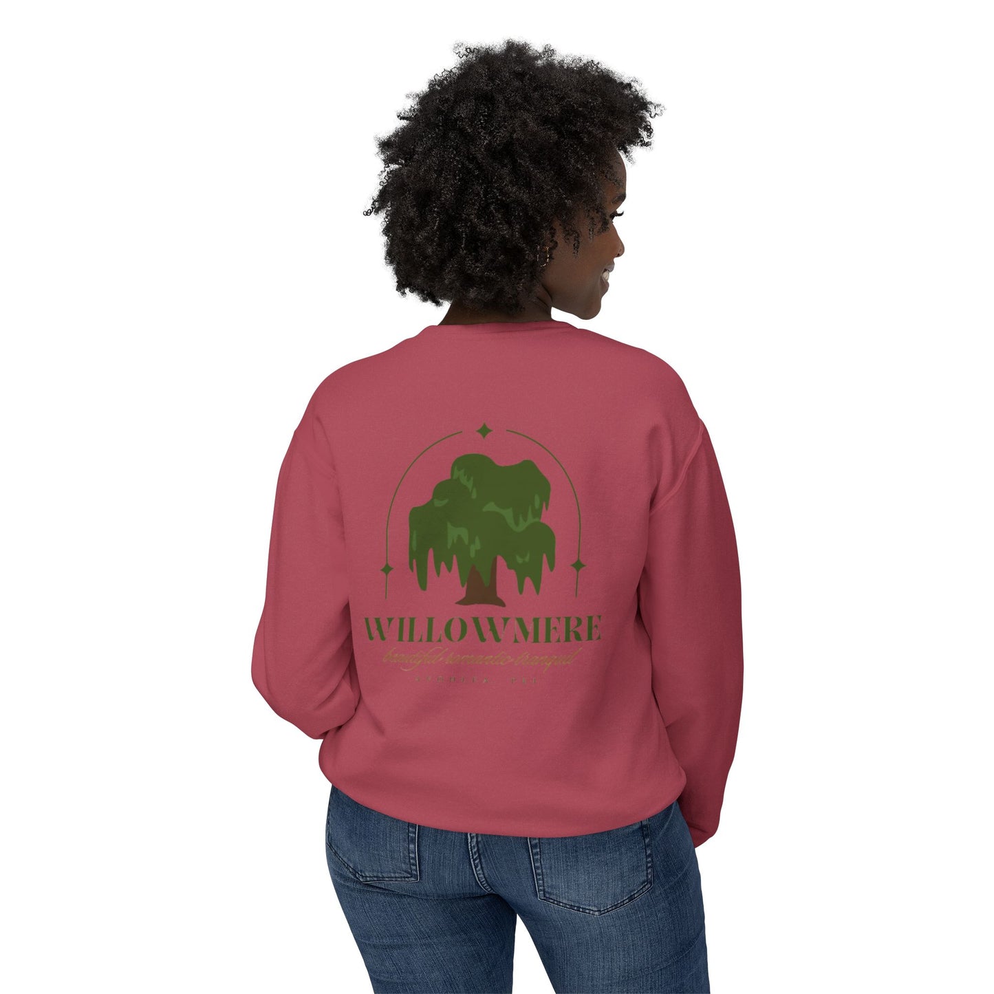 Willowmere Unisex Lightweight Crewneck Sweatshirt