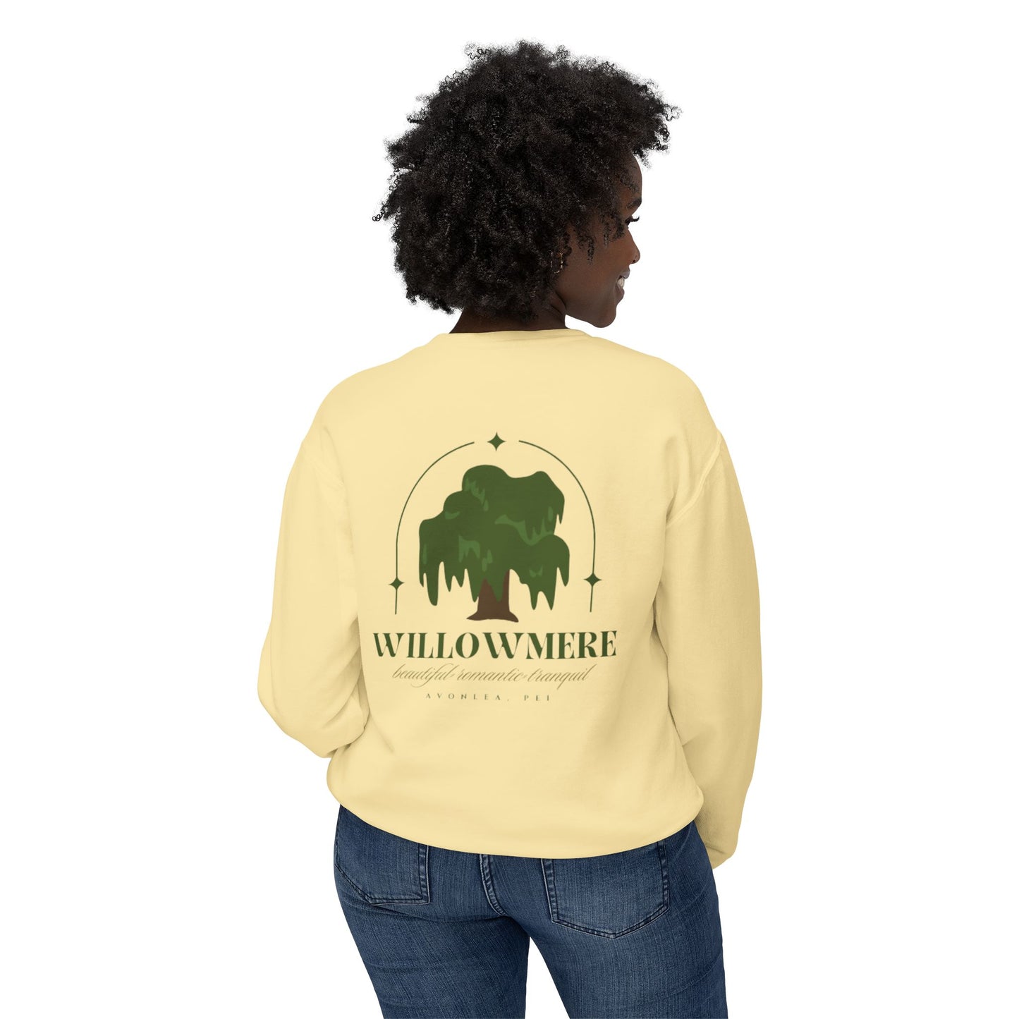 Willowmere Unisex Lightweight Crewneck Sweatshirt