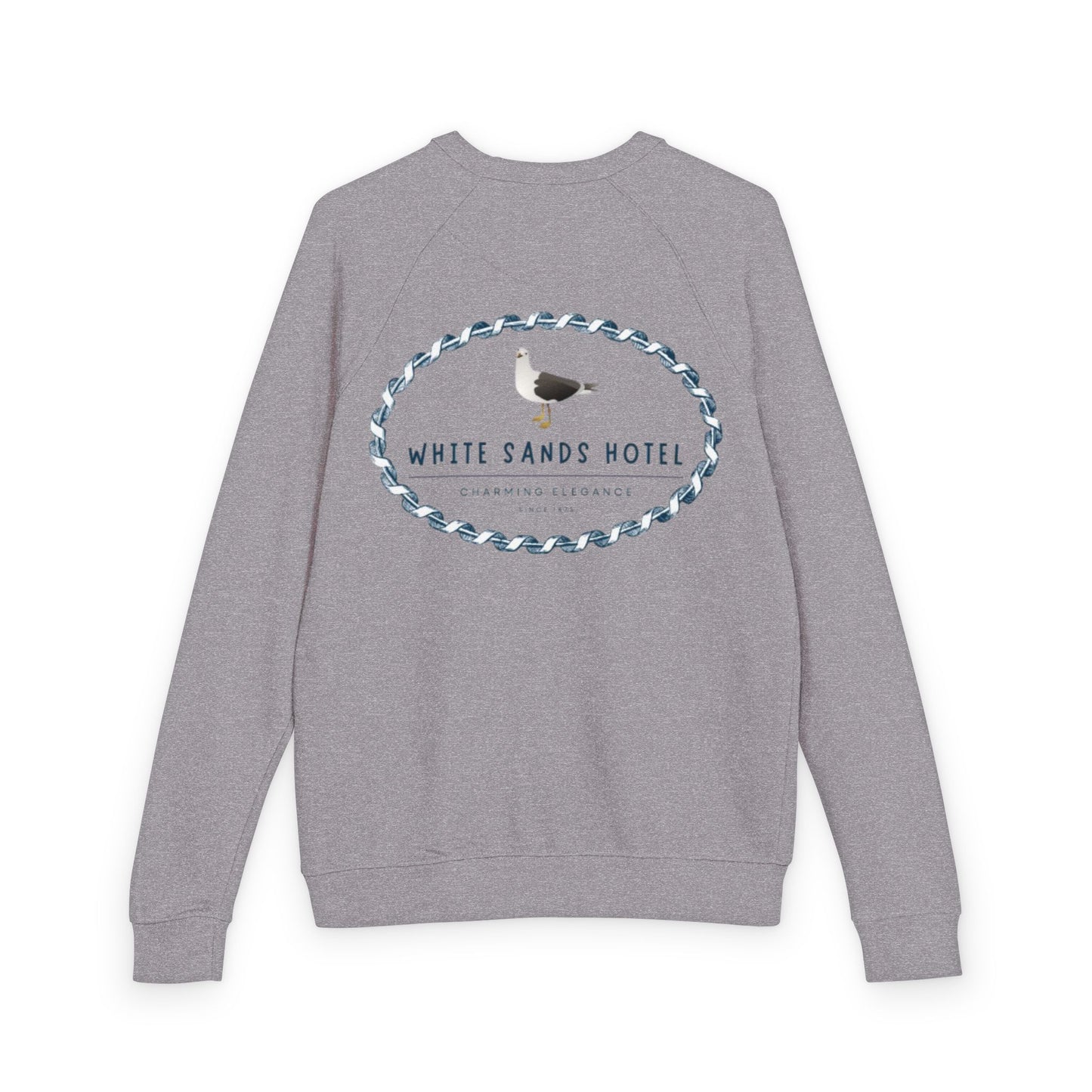 White Sands Hotel Unisex French Terry Raglan Crewneck