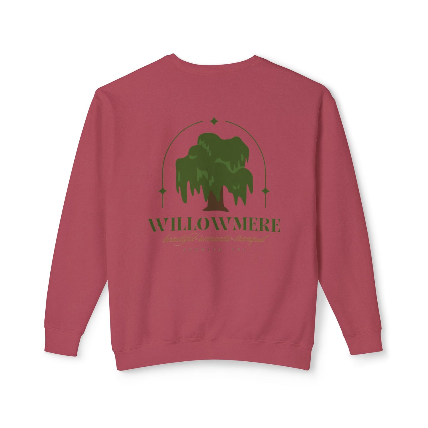 Willowmere Unisex Lightweight Crewneck Sweatshirt