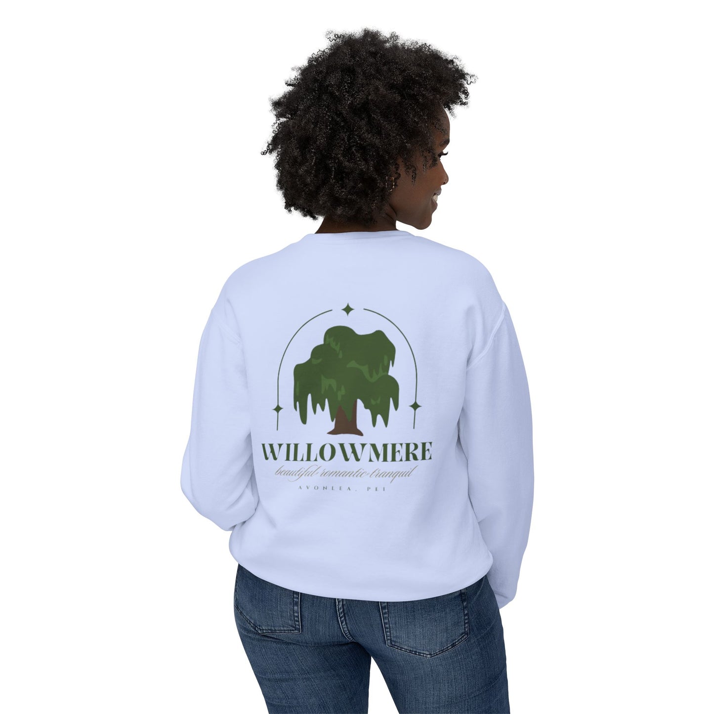 Willowmere Unisex Lightweight Crewneck Sweatshirt