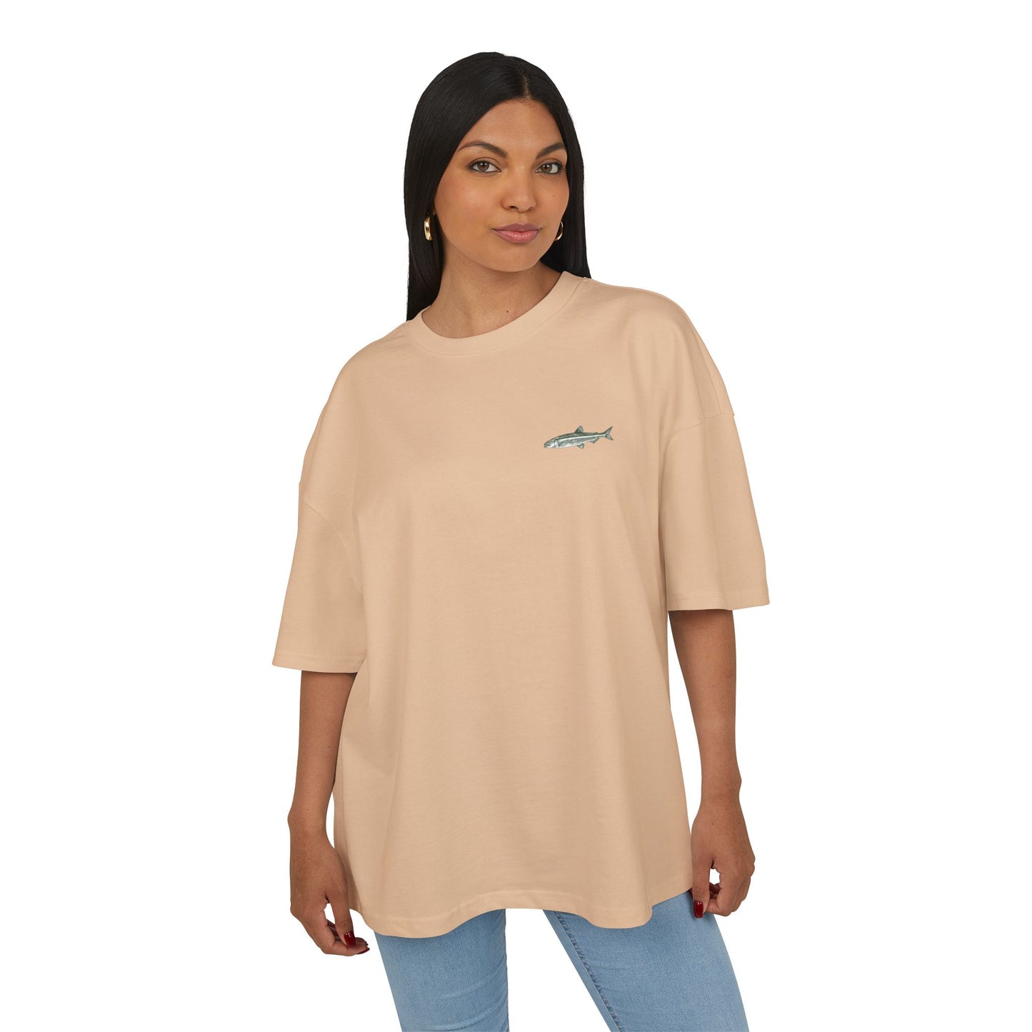 Lake Trout Fishing Club Unisex Ultra Heavy Cotton Box Tee